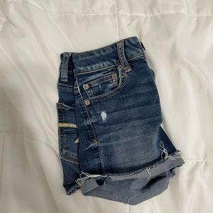 american eagle jean shorts